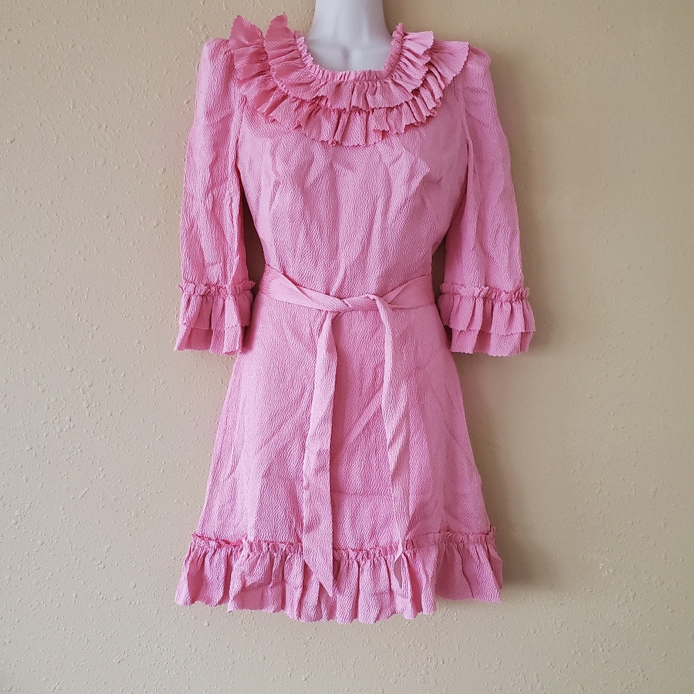NWT Vampires Wife Silk Mini Dress (2) - Picture 9 of 9